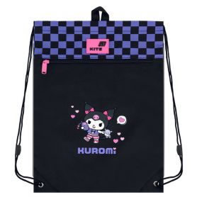 Сумка для обуви Kite 46х33см Kuromi полиэстер, с карманом