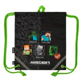 Сумка для взуття YES 40х35см SB-10 Minecraft Reality, з кишенею