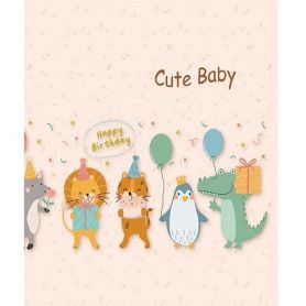 Фотоальбом 10х15х200 UFO PP-46200 Happy birthday Cute Baby
