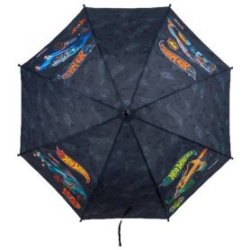 Парасолька дитяча Kite складний, напівавтомат Hot Wheels