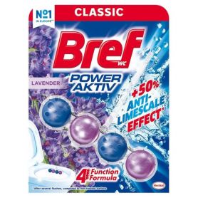 Блок для унітазу Bref 50г (1 підвіс по 4 кульки) Лаванда