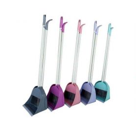 Набір для прибирання совок+щітка Лінтяй з довгою ручкою 96см Набір для прибирання совок+щітка Лінтяй з довгою ручкою 96см