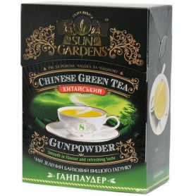 Чай Sun Gardens 100гр. зеленый Ганпаудер