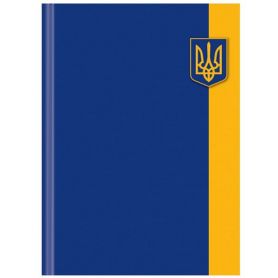 Книга канцелярская 96л оф/кл. твердый переплет ламинированная, Орнамент Україна