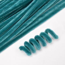 Дріт синельний 30см, бірюзовий