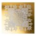 Розмальовка Антистрес золота 25х25 24стор Mandala Santi