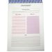Блокнот А-5 80аркушів лінія, спіраль верхня, картонна обкладинка Блокнот продуктивності