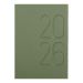 Щоденник датований Buromax 2026 А-5 Morandi гнучка обкладинка, кремовий папір, зелений Щоденник датований Buromax 2026 А-5 Morandi гнучка обкладинка, кремовий папір, зелений