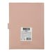 Щоденник датований Buromax 2026 А-5 Nude гнучка обкладинка, кнопка, кремовий папір, світло-рожевий Щоденник датований Buromax 2026 А-5 Nude гнучка обкладинка, кнопка, кремовий папір, світло-рожевий