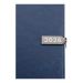 Щоденник датований Buromax 2026 А-5 Legend тверда обкладинка, магніт, кремовий папір, синій