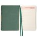 Щоденник датований Leo planner 2026 А-5 Bloom зелений, тверда обкладинка, кремовий папір