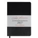 Щоденник датований Leo planner 2027 А-5 Velvet чорний, гнучка обкладинка, кремовий папір