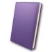 Щоденник А-5 168аркушів Milano фіолетовий, кремовий папір *Brisk Office