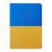 Щоденник А-5 176арк. Vivella Козак кремовий папір, жовто-блакитний, лінія *Поліграфіст