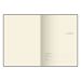 Щоденник А-5 176арк лінія кремовий блок, Vivella зелений, Поліграфіст