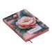 Щоденник Buromax А-5 168арк Fattore тверда обкладинка, рожевий, soft touch, фольга