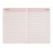 Щоденник Leo Planner А-5 160аркушів лінія, м'яка обкладинка кремова, Fiore