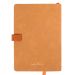 Щоденник Leo Planner А-5 160аркушів лінія, м'яка обкладинка кремова, Toscana