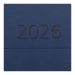 Тижневик датований Buromax 2026 А-4 Orion тверда обкладинка, кремовий папір, синій Тижневик датований Buromax 2026 А-4 Orion тверда обкладинка, кремовий папір, синій