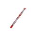 Ручка масляная Unimax Top Tek Fusion прорезиненный корпус красная