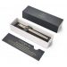 Ручка перова Parker IM 17 Brushed Metal латунь з позолотою