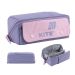 Пенал Kite на блискавці, 1 відділення, фіолетово-рожевий, 20х9.5х11.5см