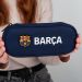 Пенал Kite на блискавці, овальний, органайзер, FC Barcelona 22х8,5х4,5см