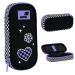 Пенал Kite на блискавці, овальний Flower Power 21х8,5х5см