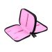 Пенал YES 2відділення без наповнення, Shiny Bunny 21х13х4см