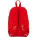 Рюкзак Kite Beauty 1 відділення, м'яка спинка, 2 бічні, 3 передні кишені, червоний, квітковий принт