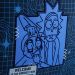 Рюкзак Kite Education Teens 8001 Rick and Morty 2відділення, ортопедична спинка