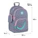 Рюкзак Kite Education 585 Kawaii Stars 2відділення, ортопедична спинка