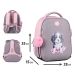 Рюкзак YES EVA H-100 Doggy Princess 2 відділення, ортопедична спинка+Подарунок сумка для взуття