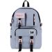 Рюкзак GoPack Education Teens 2500L 2відділення, анатомічна спинка, сірий