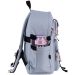 Рюкзак GoPack Education Teens 2500L 2відділення, анатомічна спинка, сірий
