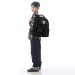 Рюкзак GoPack Education 183M чорний, 2відділення, анатомічна спинка