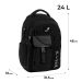 Рюкзак Kite Education Teens 2597L Dark Matter 2відділення, ортопедична спинка