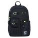Рюкзак YES TS-43L Just Black 2 отделения, ортопедическая спинка, 5 карманов