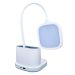 Світильник настільний 6W (світодіодний) білий, літій-іонним акумулятором 18650, Quantum
