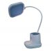 Світильник настільний 6W (світодіодний) білий, літій-іонним акумулятором 18650, Quantum
