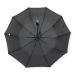 Парасолька чоловіча 3 складання, напівавтомат 10 спиць чорний
