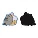 Набір магнітів 3шт Yes Pusheen Snack time