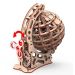 Конструктор дерев'яний Глобус, механічна 3D-модель 17,5*12*18,6