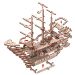 Конструктор дерев'яний Піратський корабль, механічна 3D-модель