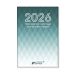 Календарь настольный перекидной офсет 55г/м2 блок в 2 цвета 2026г