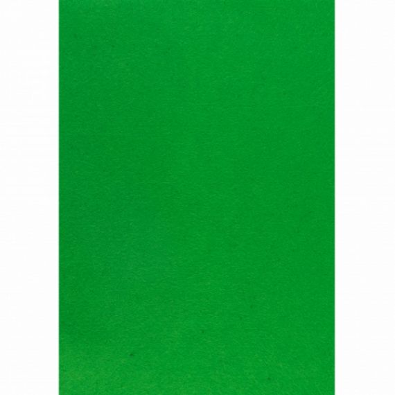 Фетр жорсткий А-4 світло-зелений 10шт/уп Santi