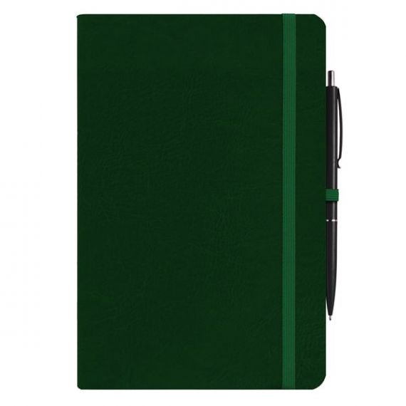 Блокнот на гумці А-5- 64аркуша клітинка, гнучка обкладинка, Vintage зелений, кремовий папір Блокнот на гумці А-5- 64аркуша клітинка, гнучка обкладинка, Vintage зелений, кремовий папір