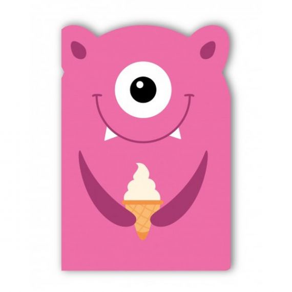 Блокнот А-6 24аркуша клітинка картонна обкладинка ламінація Soft Touch Асорті