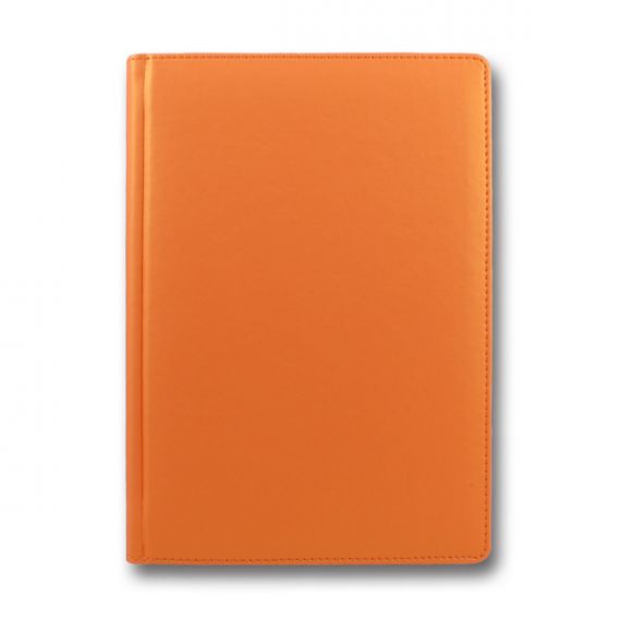 Щоденник А-5 168аркушів Milano помаранчевий, кремовий папір *Brisk Office