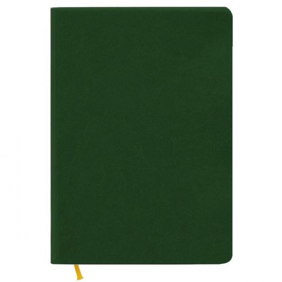 Щоденник А-5 176арк лінія кремовий блок, Vivella зелений, Поліграфіст